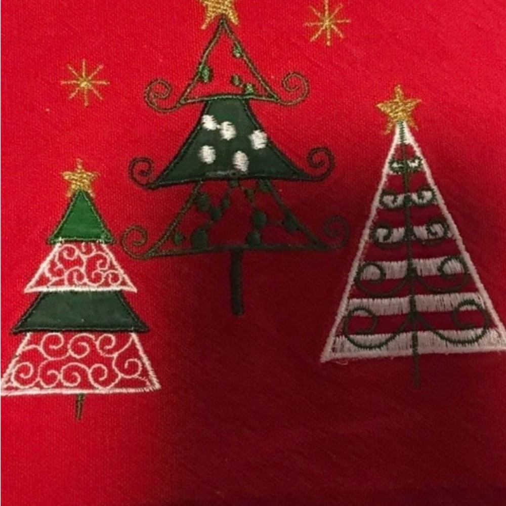 Festive Christmas Tree Kitchen Towels - Picture 5 of 7